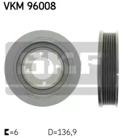 Ременный шкив SKF VKM 96008